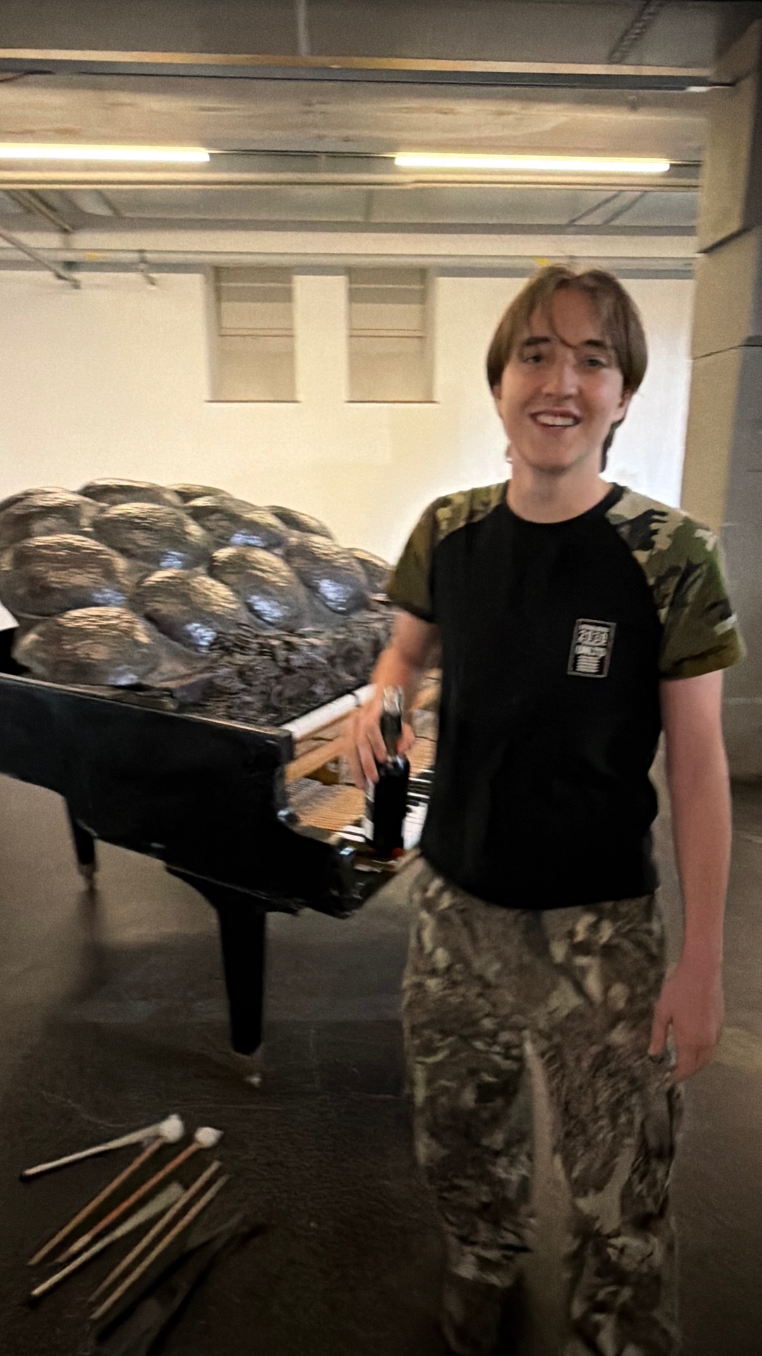 Beim präparierten Flügel — Workshop «Sounds tüfteln», oxyd Winterthur