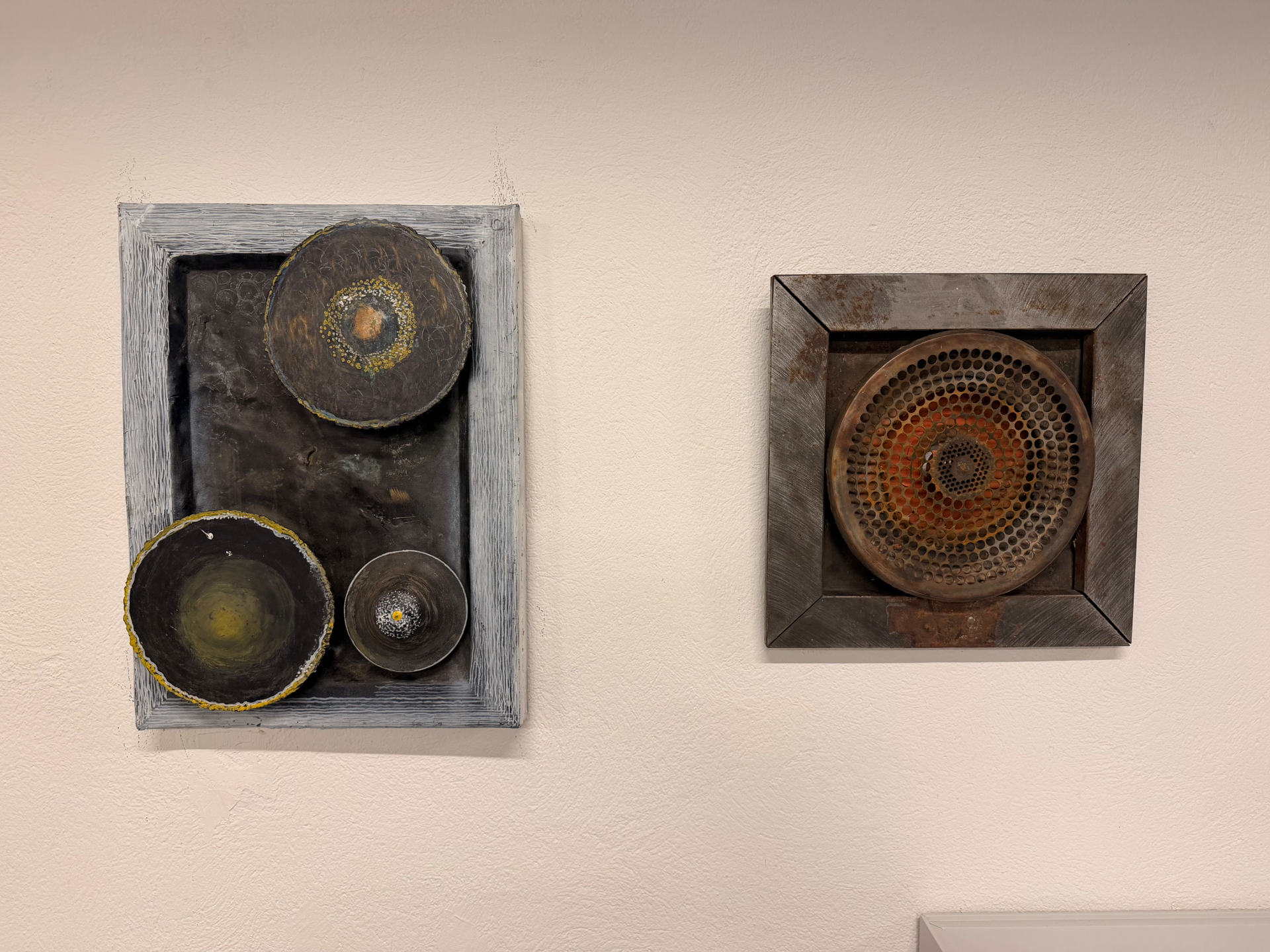Exhibition view, vernissage — Wall works, oxyd Winterthur