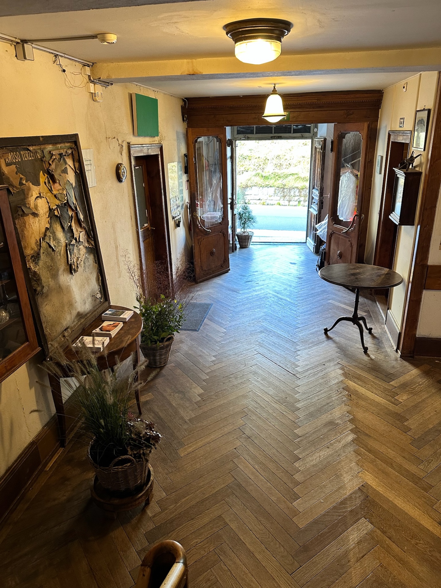 Eingangshalle des Hotel Furkablick