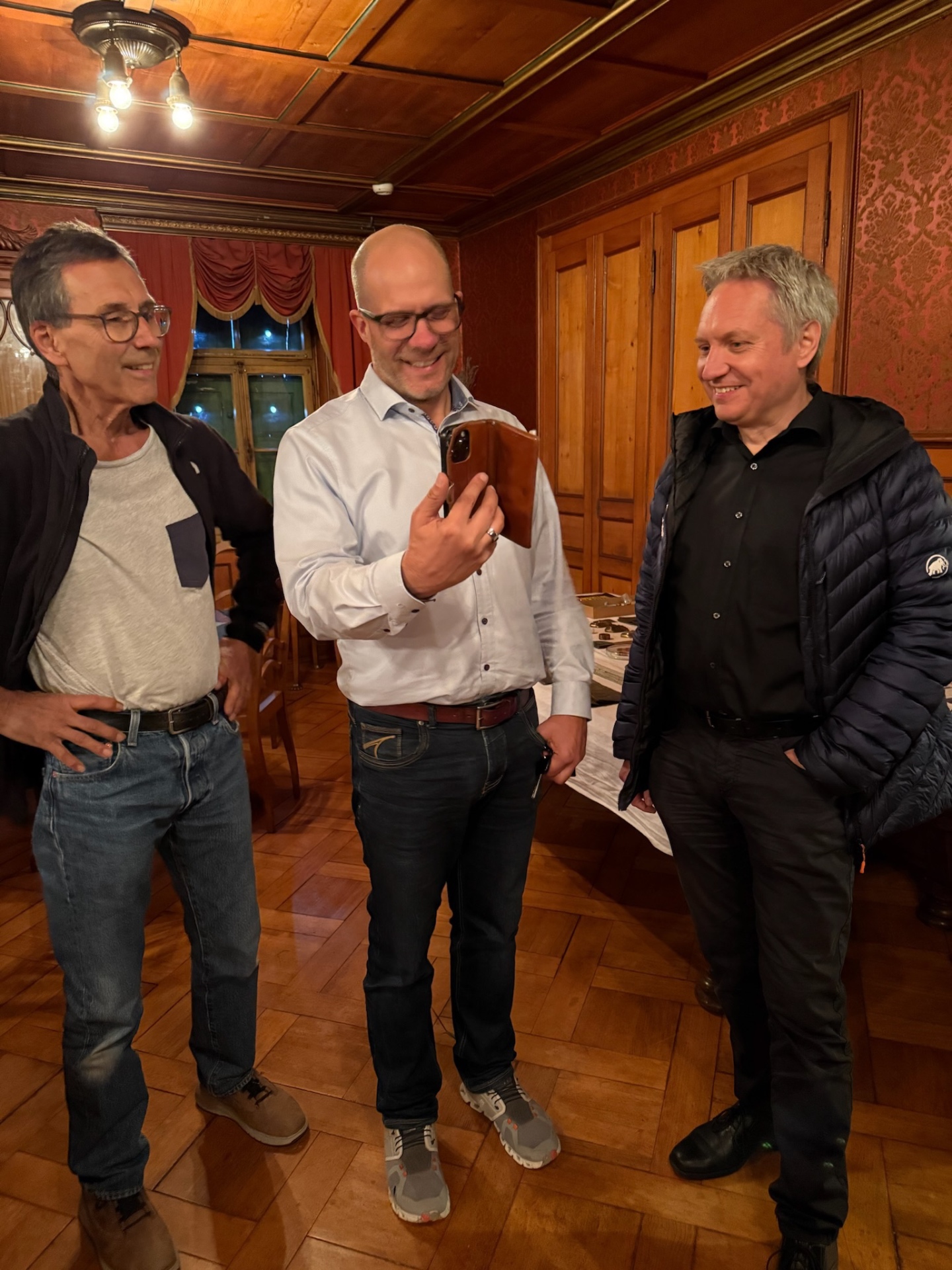Pit Gutmann, Matthias Spühler und Matthias Brodbeck