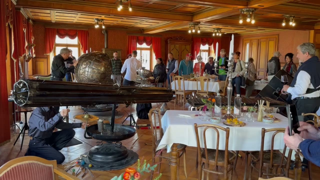 Klangskulpturen im Hotel Furkablick — Video
