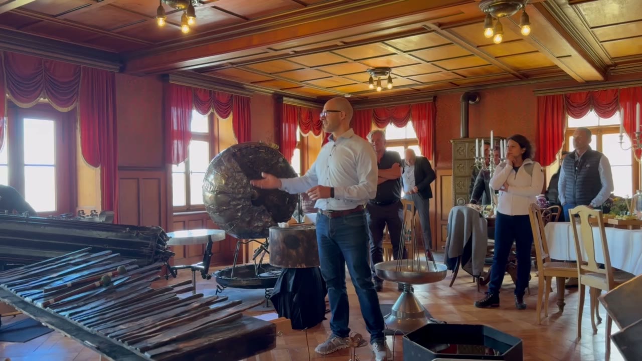 Klangskulpturen im Hotel Furkablick — Video