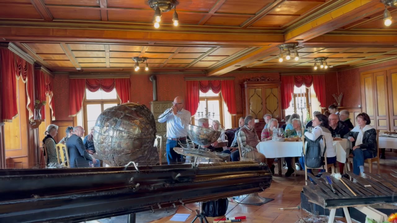 Klangskulpturen im Hotel Furkablick — Video